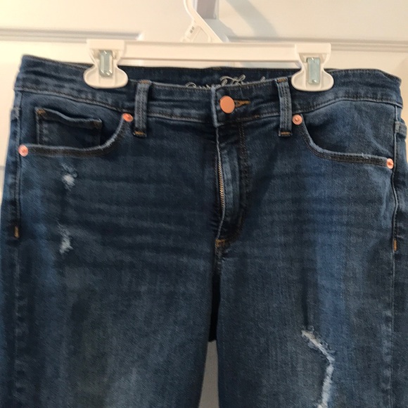 Womens Mid Rise Skinny Jeans Size 8/29R - Picture 2 of 9